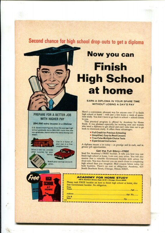 Sgt Fury #89 - Origin of Fury's Eye Patch! (7.0) 1971