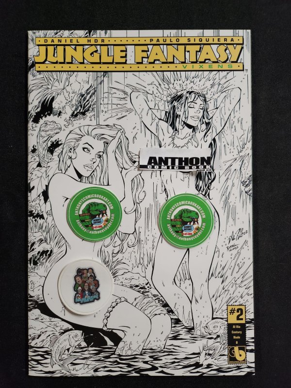 Jungle Fantasy: Vixens 2PC #1-2 - Al Rio Century B Reg + Nude Var (9.2ob) 2016