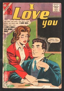 I Love You #45 1963-Masked romance panels-Lower grade-FR/G