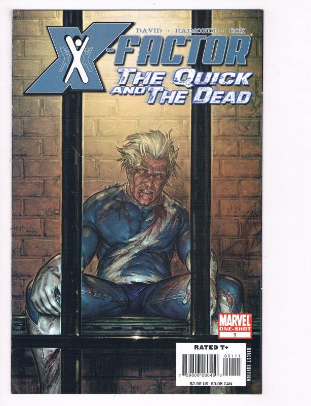 X-Factor The Quick And Dead # 1 NM Marvel Comic Book One-Shot Quicksilver S80