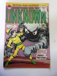 Adventures into the Unknown #153 VG+ Condition centerfold detached at one staple