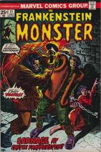 The Frankenstein Monster #11 (1974) Frankenstein Monster