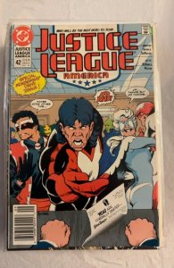 Justice League America #42 NEWSSTAND EDITION