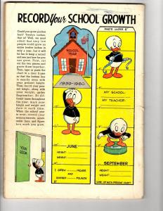 Dell Giant # 22 VG Comic Book Walt Disney Huey Dewey Louie Back To School JL14