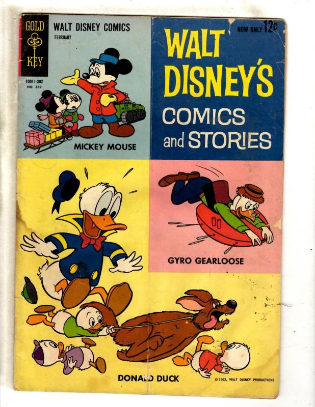 Lot Of 8 Walt Disney's Comics & Stories Gold Key Books # 11 5 12 5 3 12 1 7 JL30