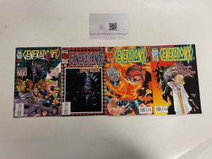 4 Generation X Marvel Comic Books #22 23 March Deluxe April Deluxe 39 NO11