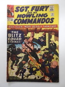 Sgt. Fury #20  (1965) The Blitz Squad Strikes! Solid VG Condition!