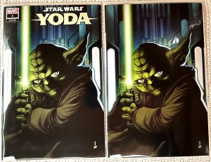 ?~HOT~STAR WARS:YODA #1~?~DAVID BALDEON~?~TRADE & VIRGIN VARIANT SET~HOT~?