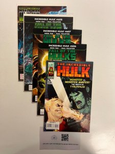 5 Hulk Marvel Comic Books # 605 606 607 608 609 Defenders Spiderman 26 JS35