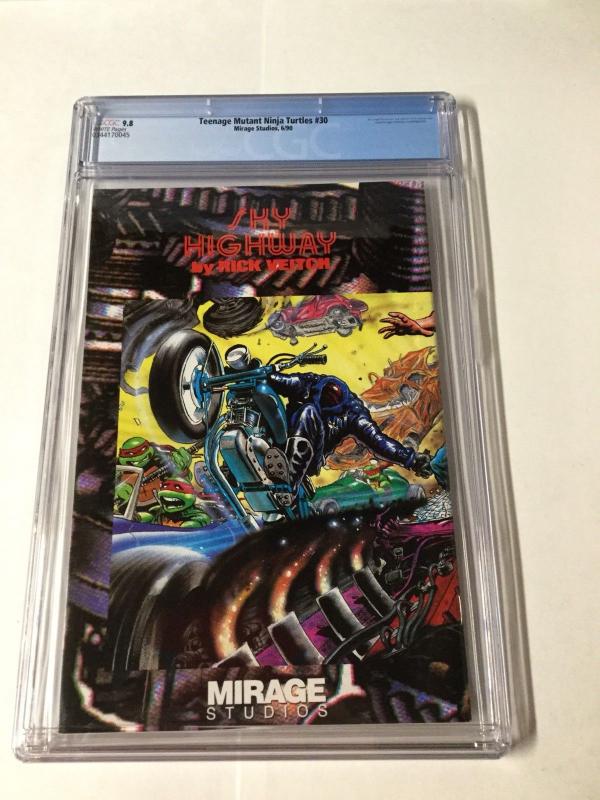 Teenage Mutant Ninja Turtles 30 Cgc 9.8 White Pages