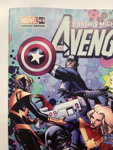 AVENGERS #64 1:25 MCKONE VAR + CVR A NM SET MARVEL 2023 PROSHIPPER