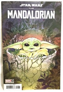 Star Wars THE MANDALORIAN #4 Peach MoMoKo Grogu Variant Cover Marvel Comics