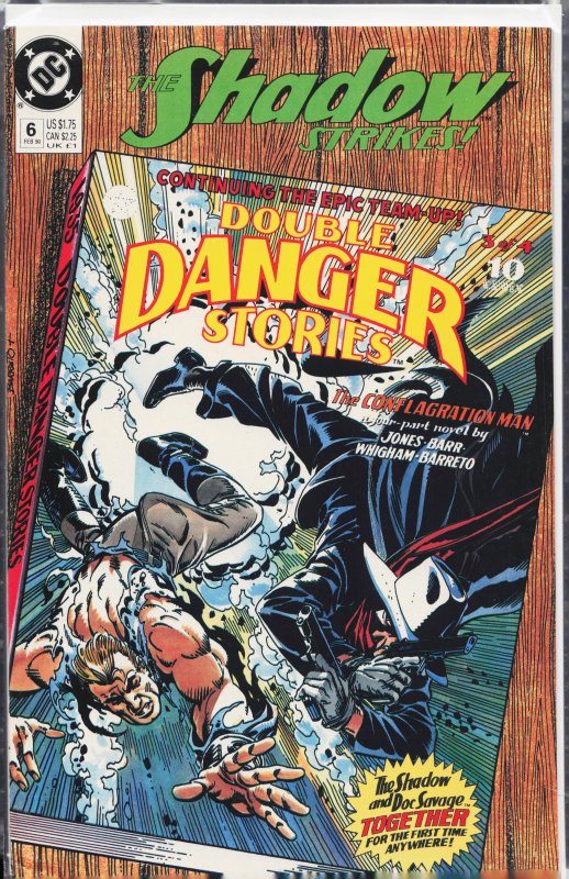 The Shadow Strikes #6 (1990) The Shadow