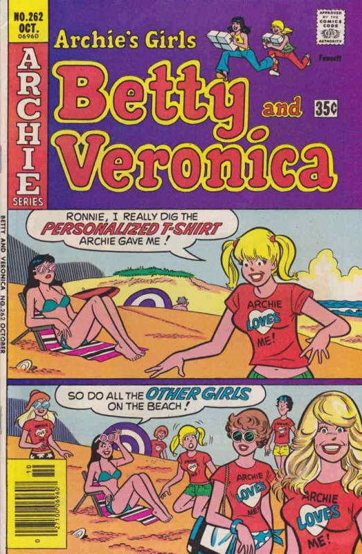 Archie’s Girls Betty & Veronica #262 FN; Archie | save on shipping - details ins