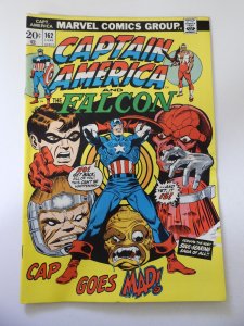 Captain America #162 (1973) VG Condition moisture stains fc
