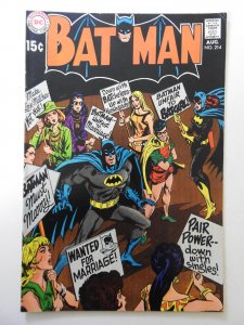 Batman #214 (1969) FN/VF Condition!