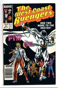 West Coast Avengers #21 (Marvel, 1987) VF-