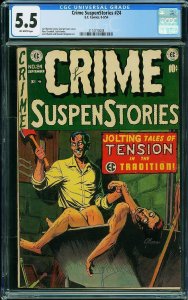 Crime Suspenstories #24 (1954) CGC 5.5