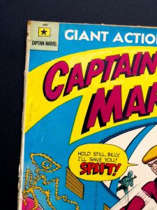 Captain Marvel #1 (1966) - Giant Action Issue, Plus Plastic Man - GD