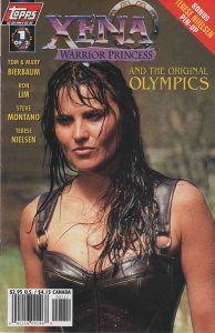 Xena: Warrior Princess: And the Original Olympics #1A FN ; Topps | Lucy Lawless 