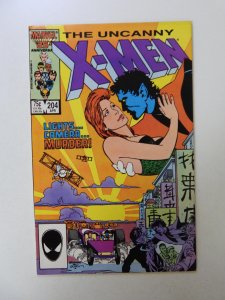 The Uncanny X-Men #204 (1986) VF condition