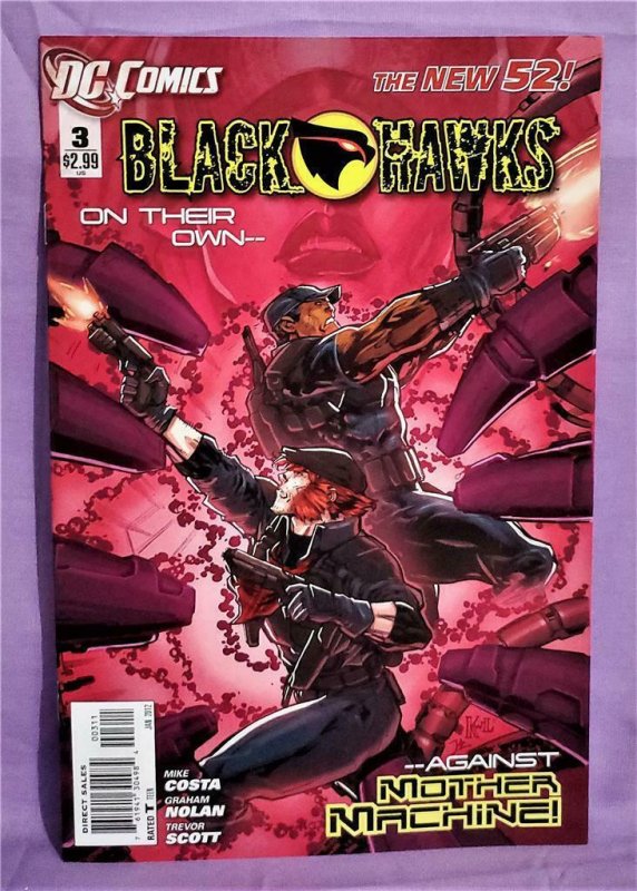 BLACKHAWKS #1 - 8 Mike Costa Graham Nolan 1st Mother Machine DC New 52 (DC, 2011 