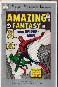 Amazing Fantasy #15 Marvel Milestone Cover (1992) Spider-Man [Key Issue]