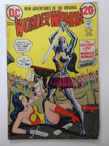 Wonder Woman #204 (1973) 2nd Life of Wonder Woman! Solid VG- Condition!