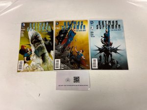 3 Batman Superman DC Comics books #1 2 3 Pak 70 RC12