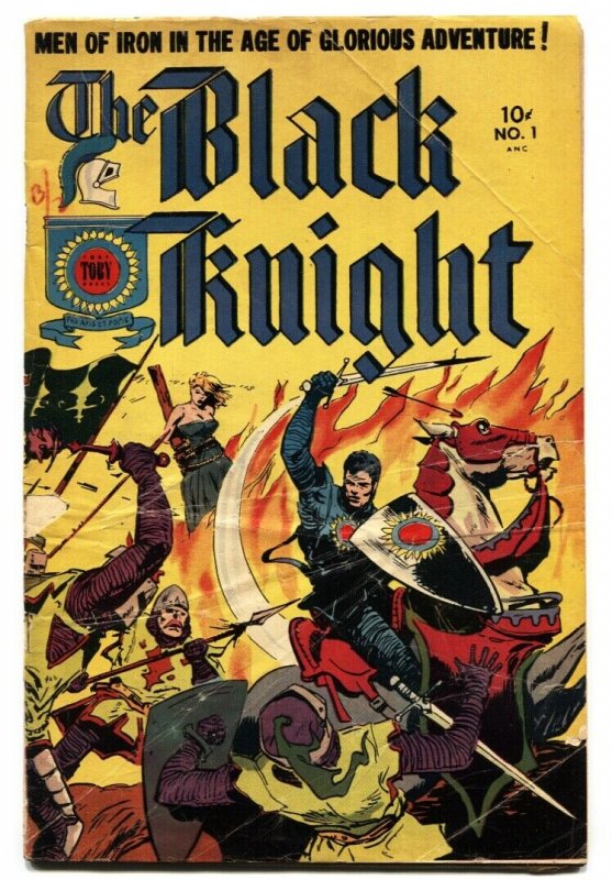 Black Knight #1 1953- Toby Golden Age comic-G