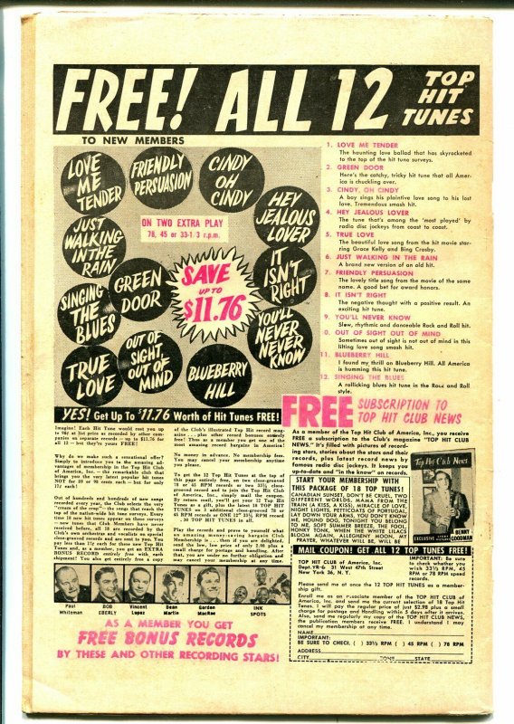 All For Love #2 1957-Prize-provocative-Joe Orlando-Jack Kirby art influence-VG