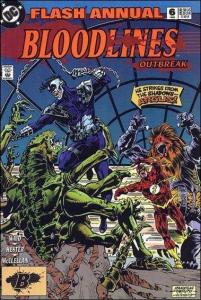 DC FLASH (1987 Series) Annual #6 NM-