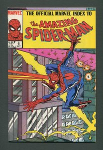 Amazing Spiderman Official Index #6  /  7.5 VFN-  /  September 1985