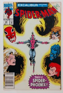 Spider-Man #25 Newsstand (6.5, 1992)