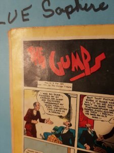 Popular COMICS #123.Golden Age. 1946. COVER DETACHED BOTTOM STAPLE. SEE PICS