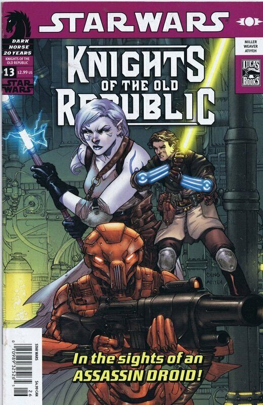 Star Wars Knights of the Old Republic #13 Vintage 2007 Dark Horse Comics  