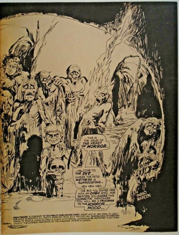mm Nightmare #11vg (Skywald, 1970)