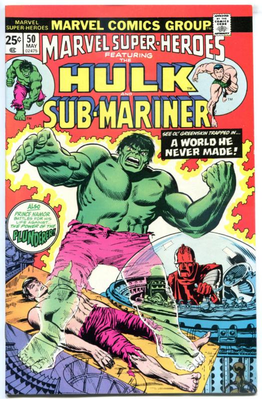 MARVEL SUPER-HEROES 50 51 52 53 54 55 56 57 58 59, FN to VF,1967,Hulk,SubMariner