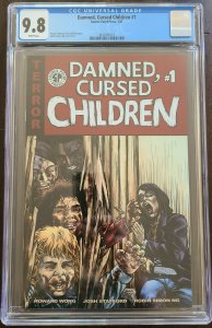 Damned Cursed Children #1 Robin Simon Cover Source Point Press 2021 CGC 9.8 