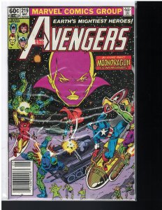 Avengers #219 (Marvel, 1981) NM