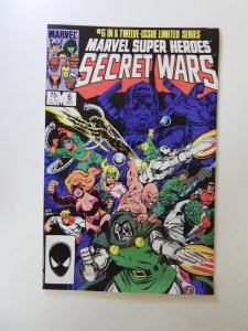 Marvel Super Heroes Secret Wars #6 (1984) FN condition