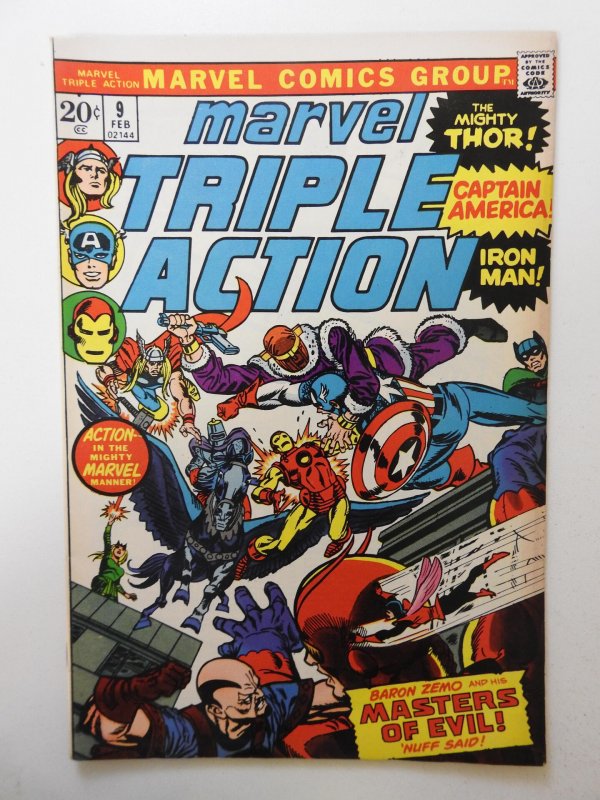 Marvel Triple Action #9 (1973) VF- Condition!