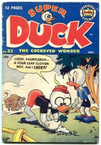 Super Duck #33 1950- Archie Comics Golden Age VG
