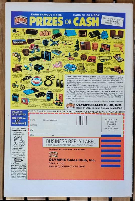 Charlton Bullseye #1  (1981) FN/VF