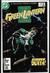 The Green Lantern Corps #212 (1987) Green Lantern Corps
