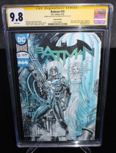 Batman #50 CGC (9.8) Signed & Sketched by Alfredo Lopez - 2018