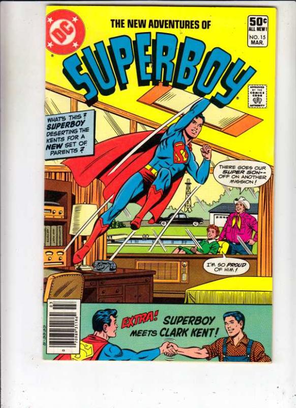 New Adventures of Superboy #15 (Mar-81) NM- High-Grade Superboy