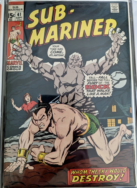 Sub-Mariner HIGH GRADE LOT. #40, 41, 42, 44 and #49.