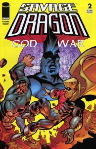 Savage Dragon: God War #2 VF/NM ; Image | Robert Kirkman