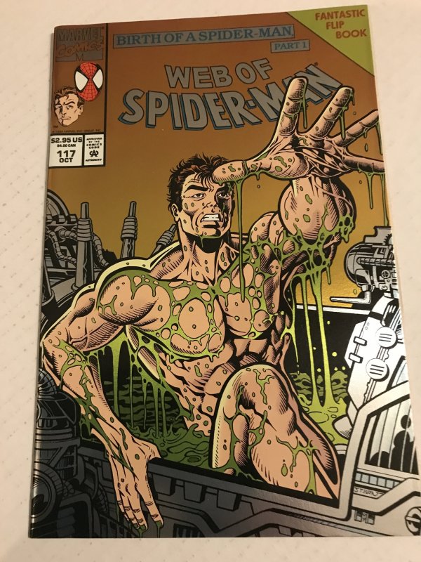 Web of Spider-Man #117 : Marvel 10/94 VF/NM; FOIL FLIP Cv. 1st Judius Traveller